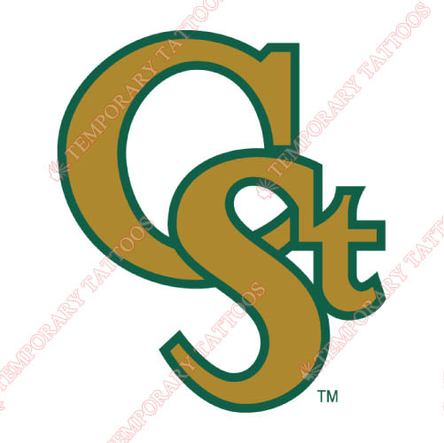 Colorado State Rams Customize Temporary Tattoos Stickers NO.4178